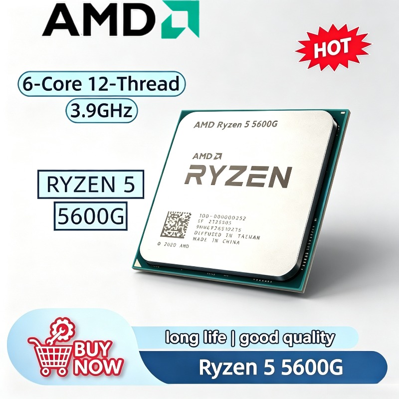 Amd Cpu Ryzen 5 - AMD Ryzen 5 R5 5600G CPU