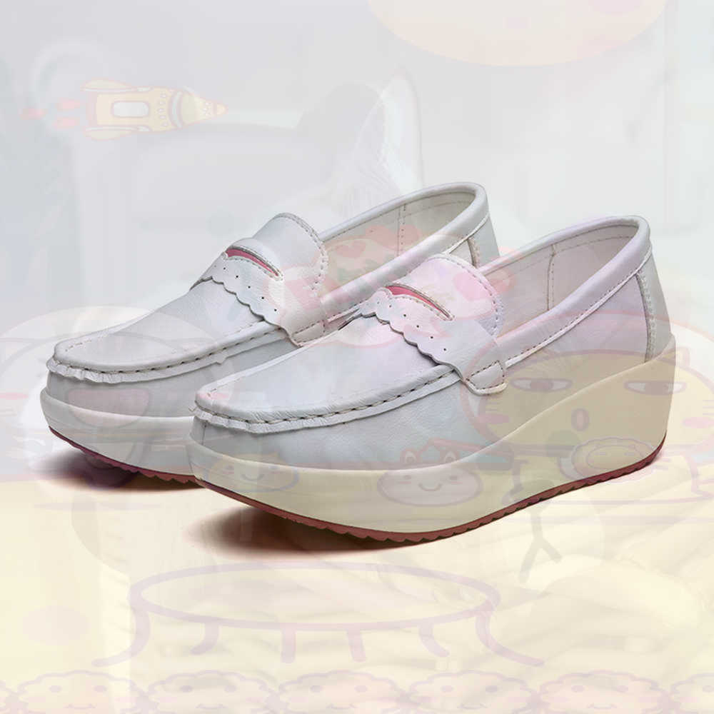 Tech Office Outfits Men - Platform Kış Pembe Spor Ayakkabı Tenis