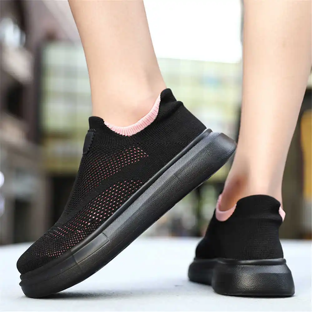 Tech Office Outfits Men - Platform çorap kahverengi ayakkabı kadın kaykay