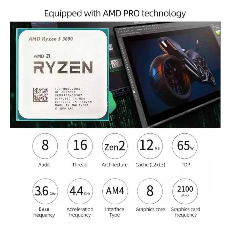 %100 Yepyeni AMD Ryzen 5 R5 36 - Amd Cpu Ryzen 5 incelemesi ve fiyatı