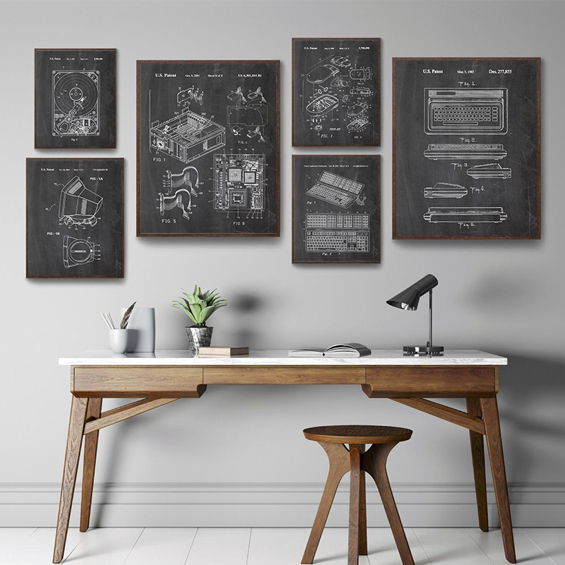 6 Adet Vintage Bilgisayar Pate - Office Print Tech incelemesi ve fiyatı