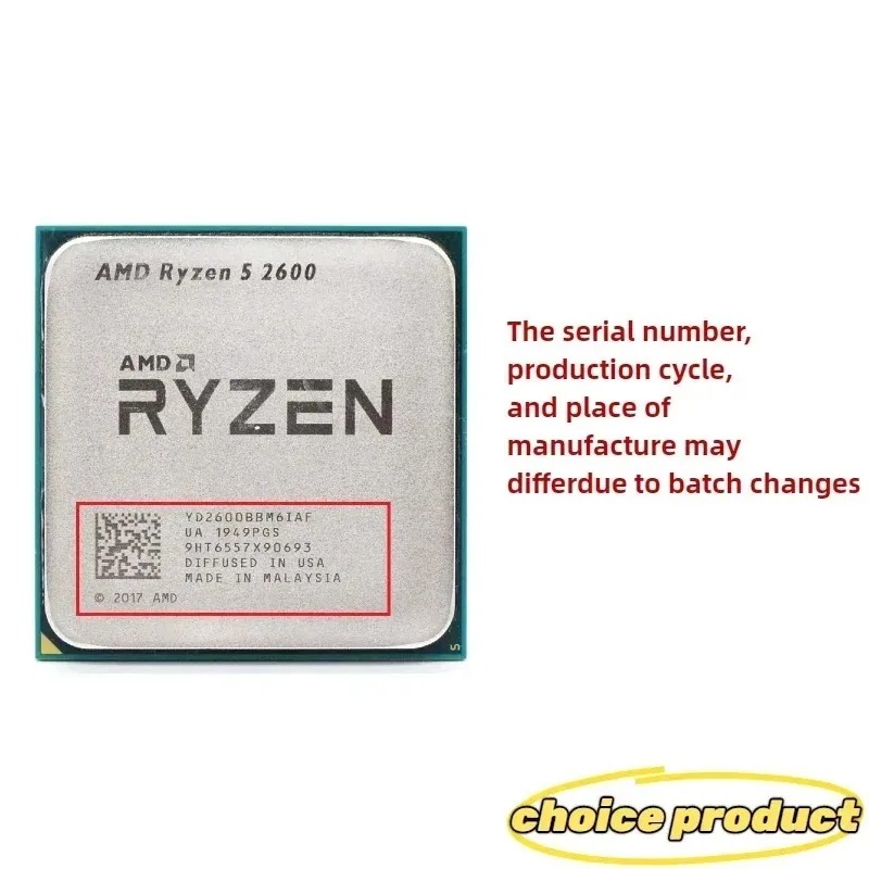 AMD Ryzen 5 2600 Orijinal Masa - Amd Cpu Ryzen 5 incelemesi ve fiyatı